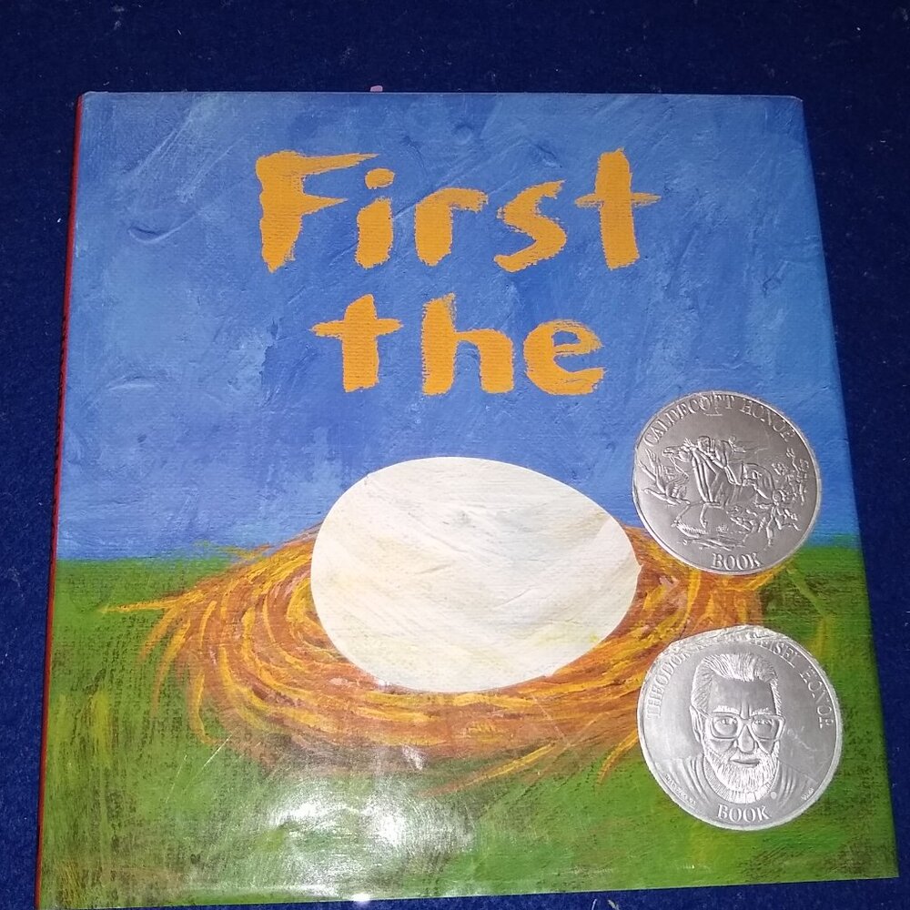 First the Egg by Laura Vaccaro Seeger Used Hardcover
